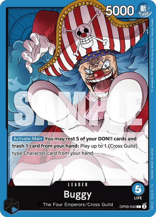Image for Buggy (042) (OP09-042) (OP09) - One Piece Card Game