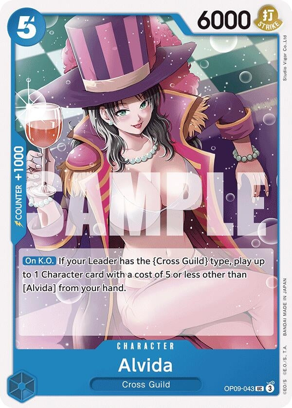 Image for Alvida (OP09-043) (OP09) - One Piece Card Game