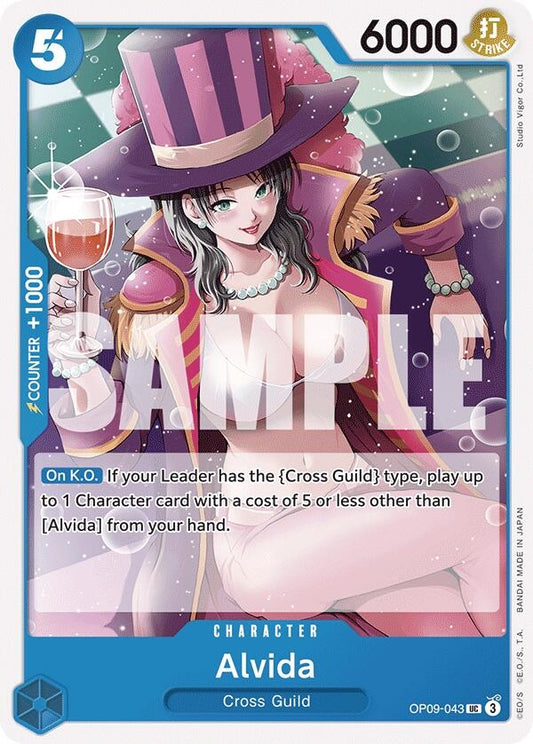 Image for Alvida (OP09-043) (OP09) - One Piece Card Game