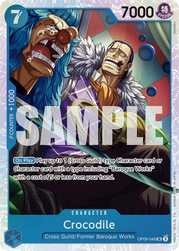 Image for Crocodile (046) (OP09-046) (OP09) - One Piece Card Game