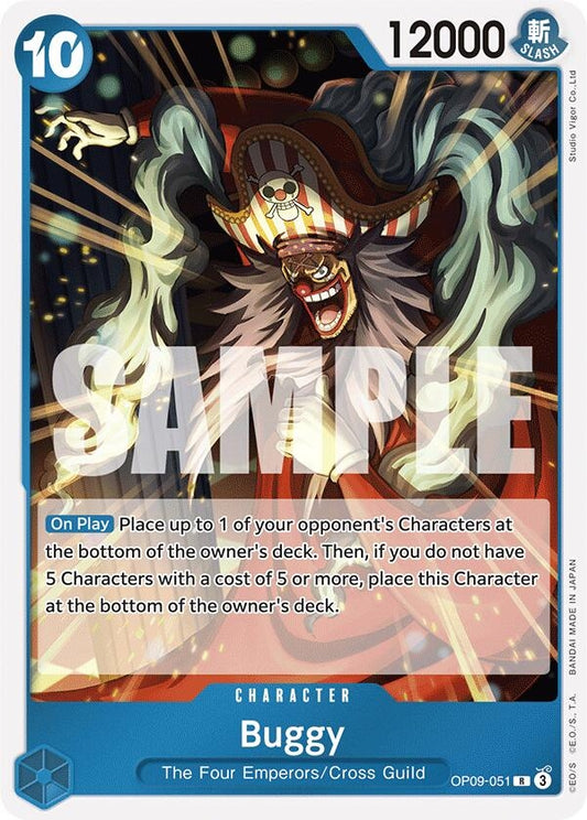 Image for Buggy (051) (OP09-051) (OP09) - One Piece Card Game