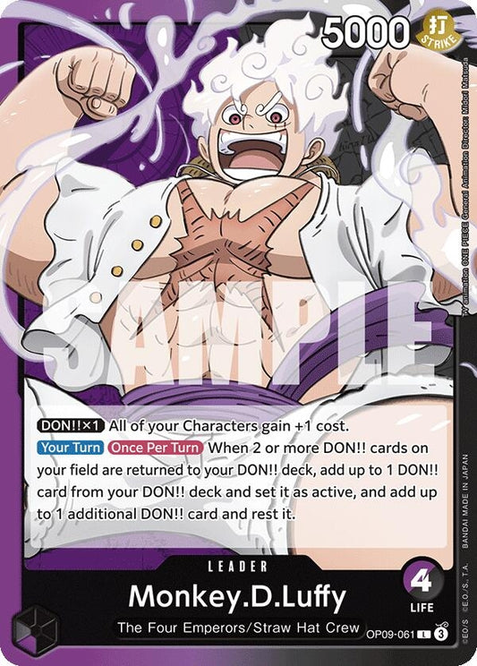 Image for Monkey.D.Luffy (061) (OP09-061) (OP09) - One Piece Card Game