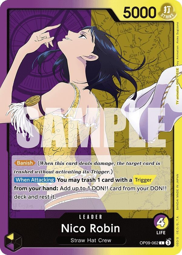 Image for Nico Robin (062) (OP09-062) (OP09) - One Piece Card Game