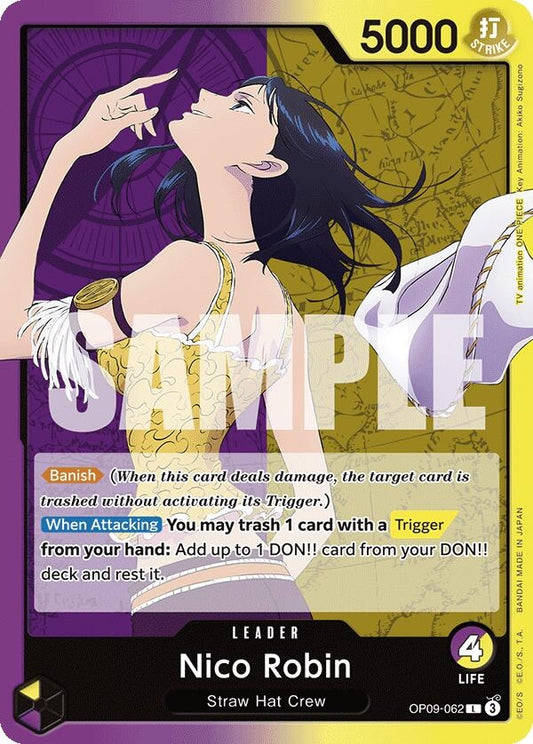 Image for Nico Robin (062) (OP09-062) (OP09) - One Piece Card Game