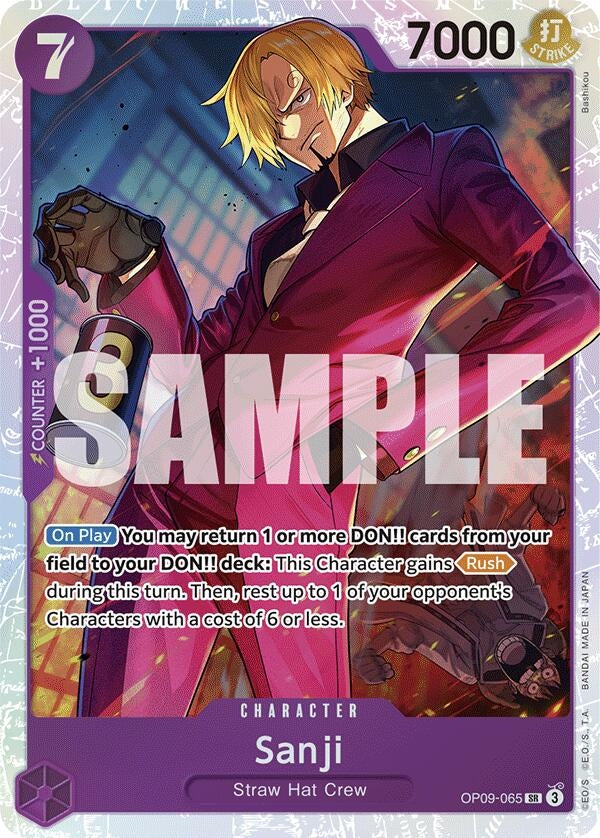 Image for Sanji (065) (OP09-065) (OP09) - One Piece Card Game