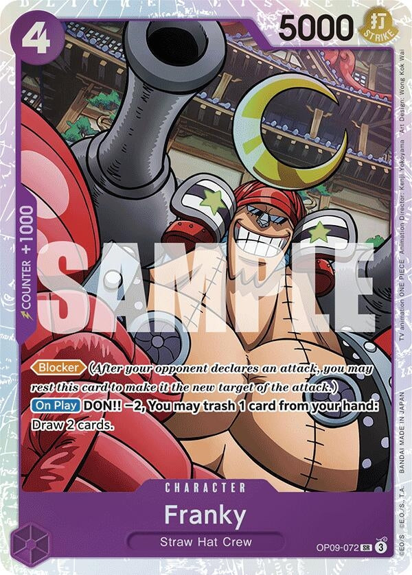 Image for Franky (OP09-072) (OP09) - One Piece Card Game