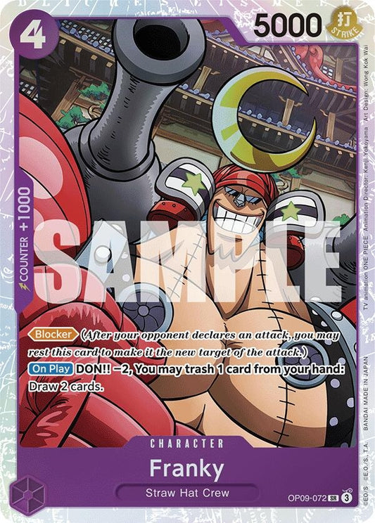 Image for Franky (OP09-072) (OP09) - One Piece Card Game