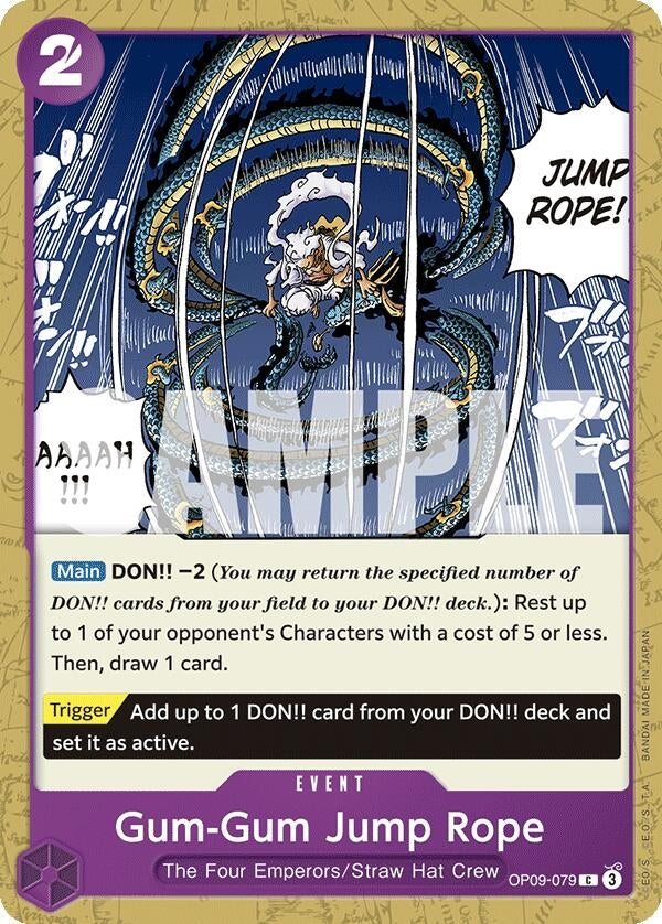 Image for Gum-Gum Jump Rope (OP09-079) (OP09) - One Piece Card Game