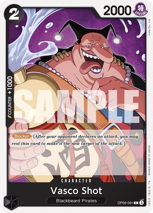Image for Vasco Shot (OP09-091) (OP09) - One Piece Card Game