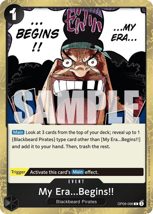 Image for My Era...Begins!! (OP09-096) (OP09) - One Piece Card Game