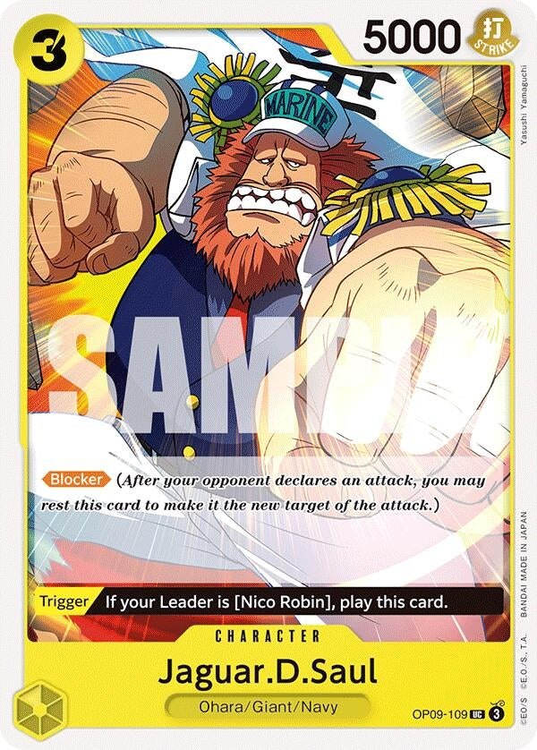 Image for Jaguar.D.Saul (OP09-109) (OP09) - One Piece Card Game