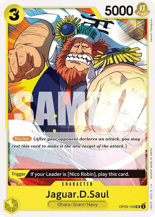 Image for Jaguar.D.Saul (OP09-109) (OP09) - One Piece Card Game