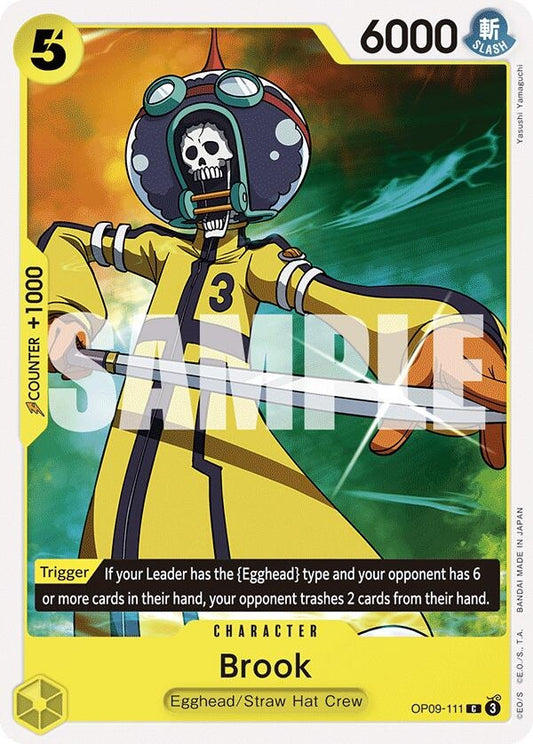 Image for Brook (111) (OP09-111) (OP09) - One Piece Card Game