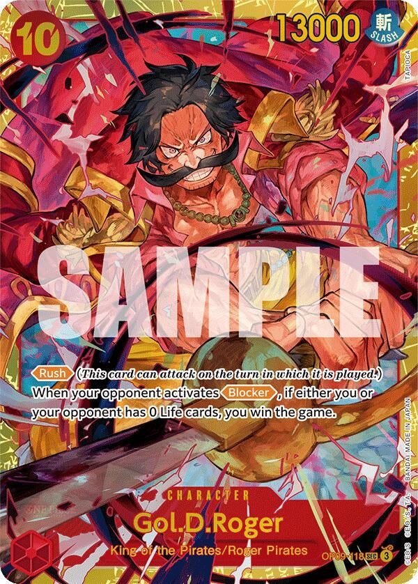 Image for Gol.D.Roger (OP09-118) (OP09) - One Piece Card Game