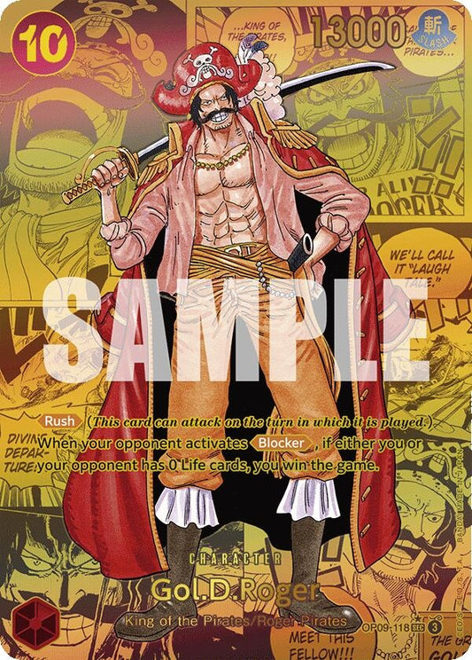 Image for Gol.D.Roger (Manga) (OP09-118) (OP09) - One Piece Card Game