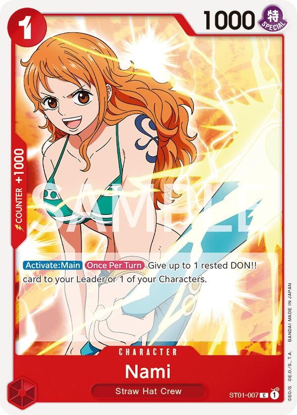 Image for Nami (ST01-007) (OPRP) - One Piece Card Game