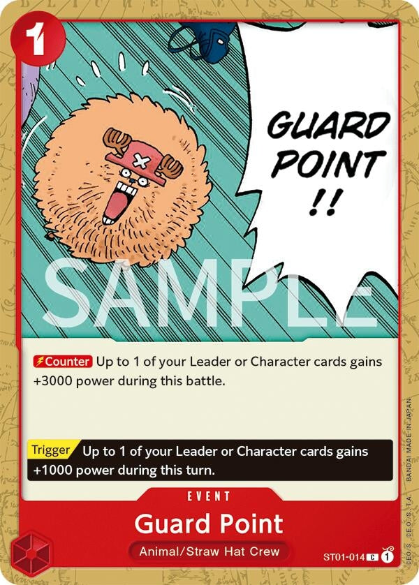 Image for Guard Point (ST01-014) (OPRP) - One Piece Card Game