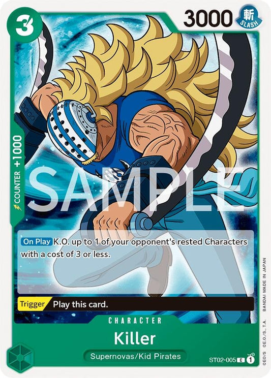 Image for Killer (ST02-005) (OPRP) - One Piece Card Game