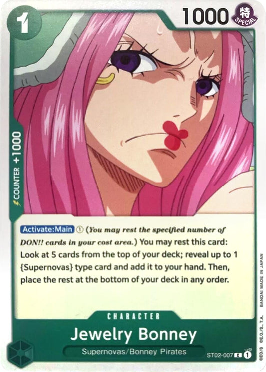 Image for Jewelry Bonney (ST02-007) (OPRP) - One Piece Card Game