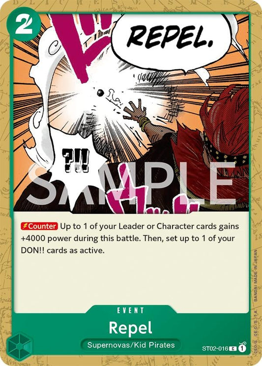 Image for Repel (ST02-016) (OPRP) - One Piece Card Game