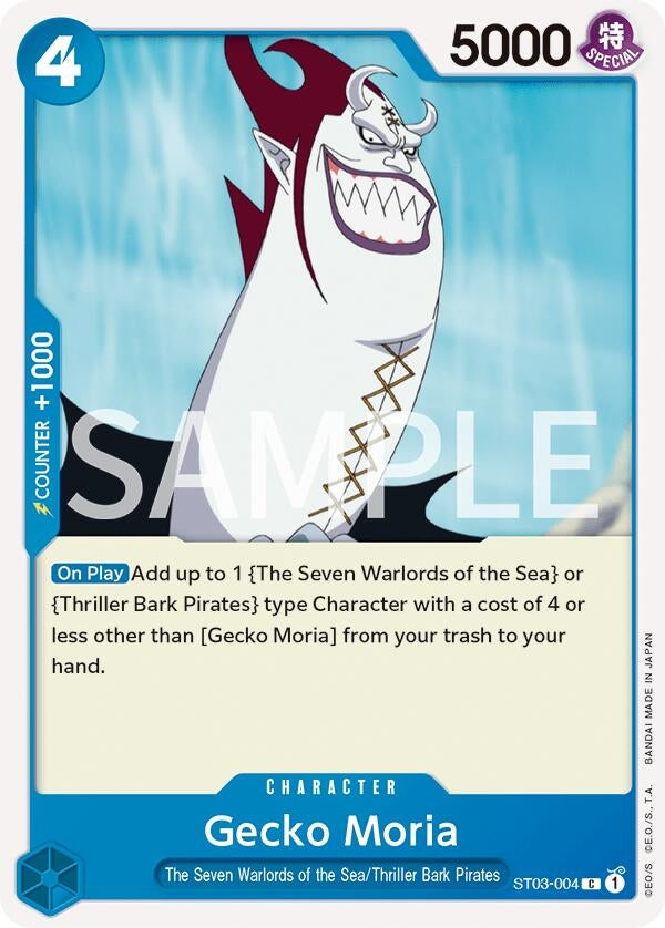 Image for Gecko Moria (ST03-004) (OPRP) - One Piece Card Game