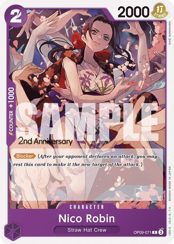 Image for Nico Robin (071) (OP09-071) (OP09 ANN) - One Piece Card Game