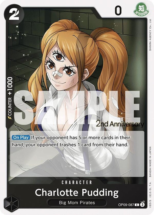 Image for Charlotte Pudding (OP09-087) (OP09 ANN) - One Piece Card Game