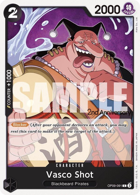 Image for Vasco Shot (OP09-091) (OP09 ANN) - One Piece Card Game