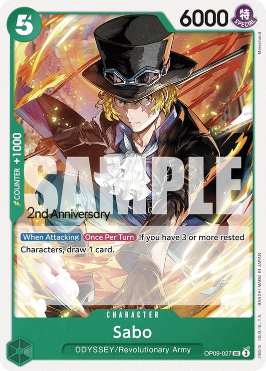 Image for Sabo (027) (OP09-027) (OP09 ANN) - One Piece Card Game