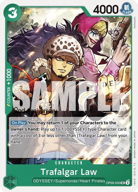 Image for Trafalgar Law (OP09-030) (OP09 ANN) - One Piece Card Game