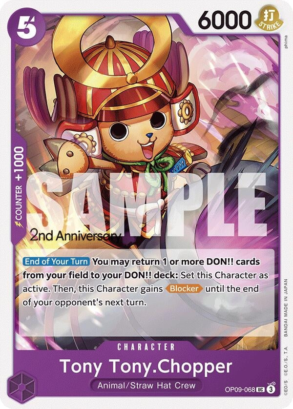 Image for Tony Tony.Chopper (067) (OP09-068) (OP09 ANN) - One Piece Card Game