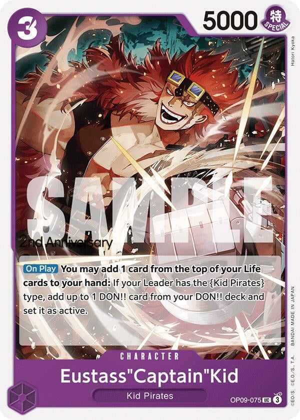 Image for Eustass"Captain"Kid (OP09-075) (OP09 ANN) - One Piece Card Game