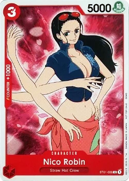 Image for Nico Robin (ST01-008) (OPDD) - One Piece Card Game