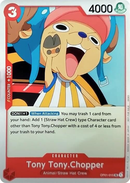 Image for Tony Tony.Chopper (015) (OP01-015) (OPDD) - One Piece Card Game