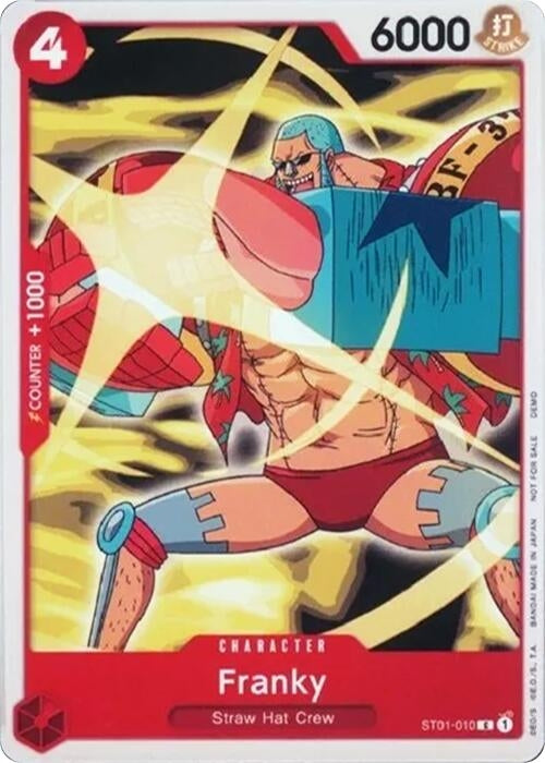 Image for Franky (010) (ST01-010) (OPDD) - One Piece Card Game