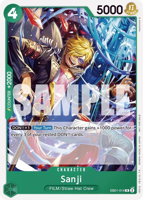 Image for Sanji (Tournament Pack 2025 Vol. 1) (EB01-014) (OP-PR) - One Piece Card Game