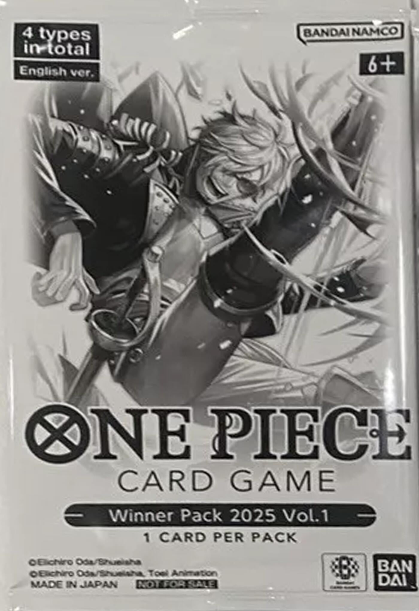 Image for Winner Pack 2025 Vol. 1 - One Piece Card Game