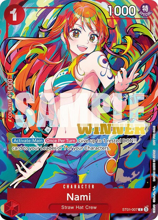 Image for Nami (2025 New Year Event Winner) (ST01-007) (OP-PR) - One Piece Card Game