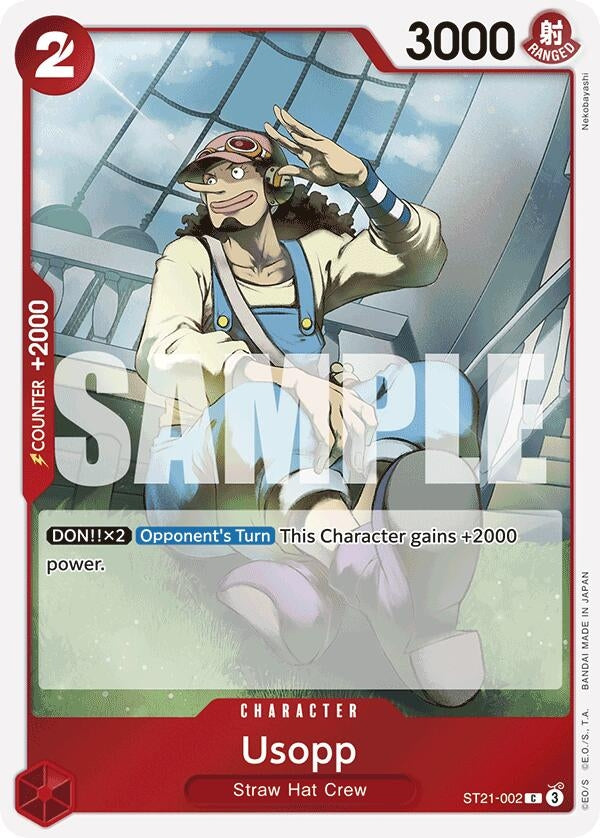 Image for Usopp (ST21-002) (ST21) - One Piece Card Game