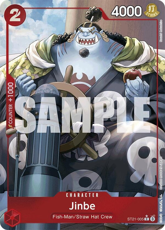 Image for Jinbe (Parallel) (ST21-005) (ST21) - One Piece Card Game