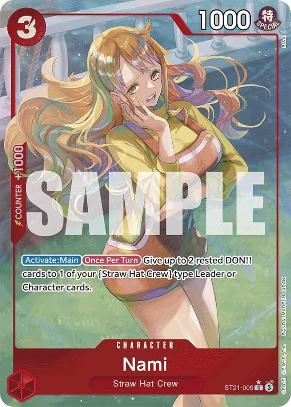 Image for Nami (Parallel) (ST21-009) (ST21) - One Piece Card Game