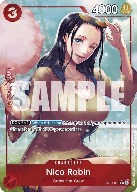 Image for Nico Robin (Parallel) (ST21-010) (ST21) - One Piece Card Game
