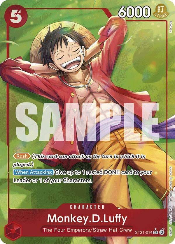 Image for Monkey.D.Luffy (014) (Parallel) (ST21-014) (ST21) - One Piece Card Game