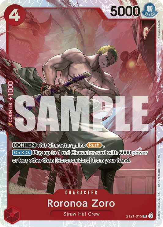 Image for Roronoa Zoro (ST21-015) (ST21) - One Piece Card Game