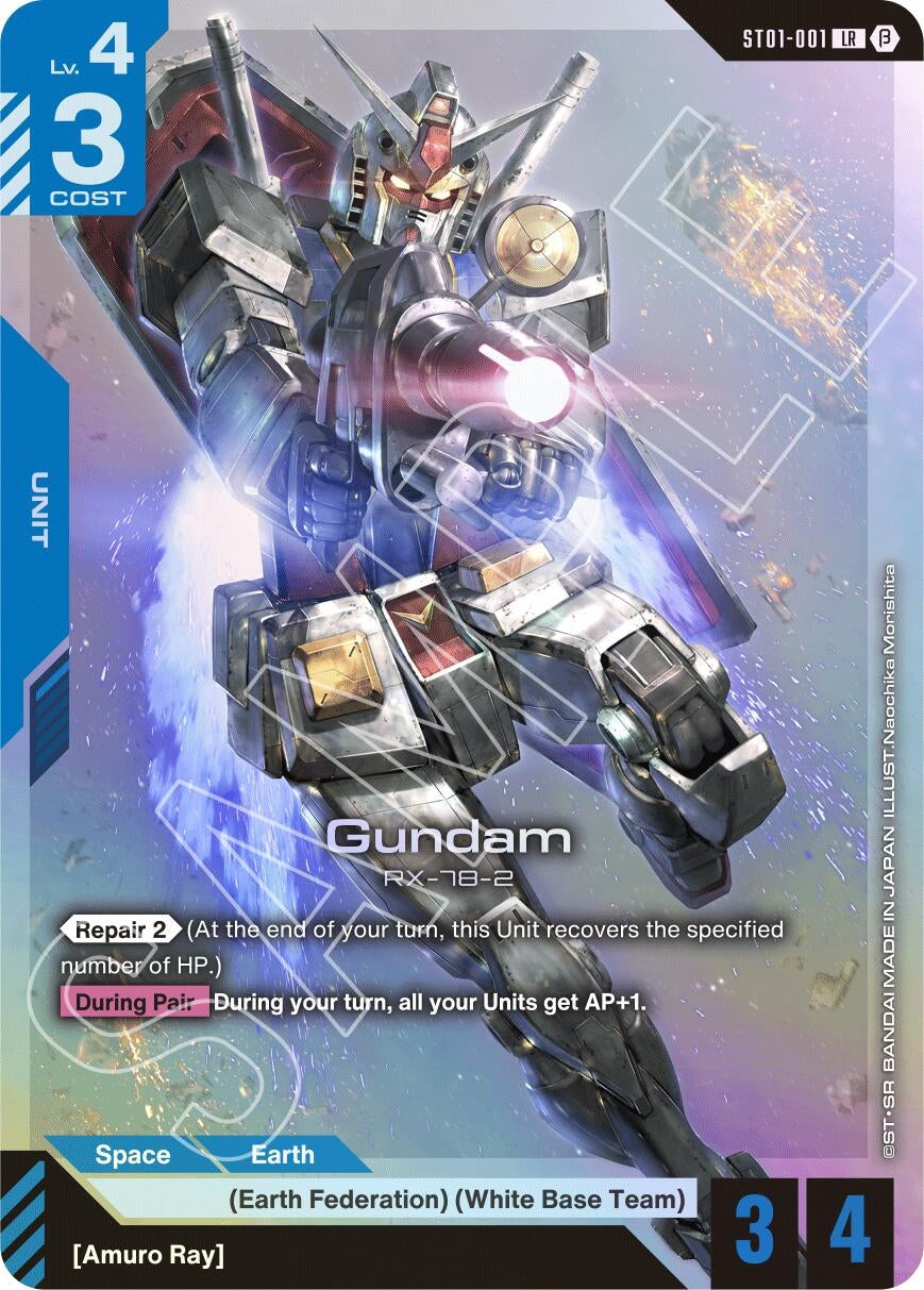 Image for Gundam (ST01-001) (GD01_b) - Gundam Card Game