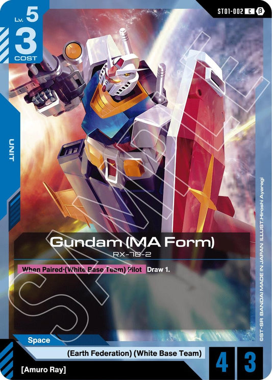 Image for Gundam (MA Form) (ST01-002) (GD01_b) - Gundam Card Game