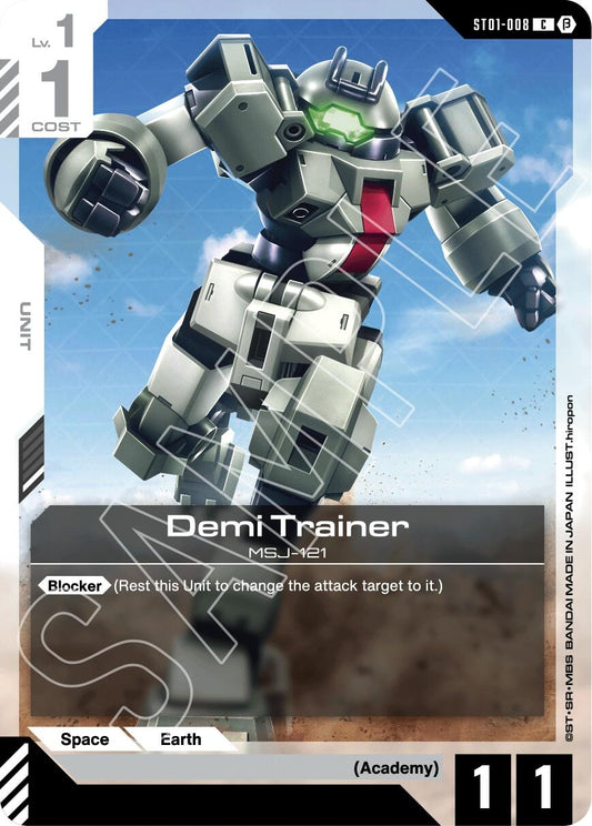 Image for Demi Trainer (ST01-008) (GD01_b) - Gundam Card Game
