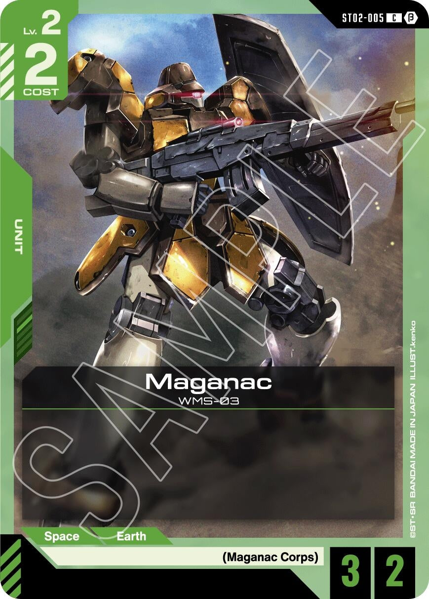 Image for Maganac (ST02-005) (GD01_b) - Gundam Card Game