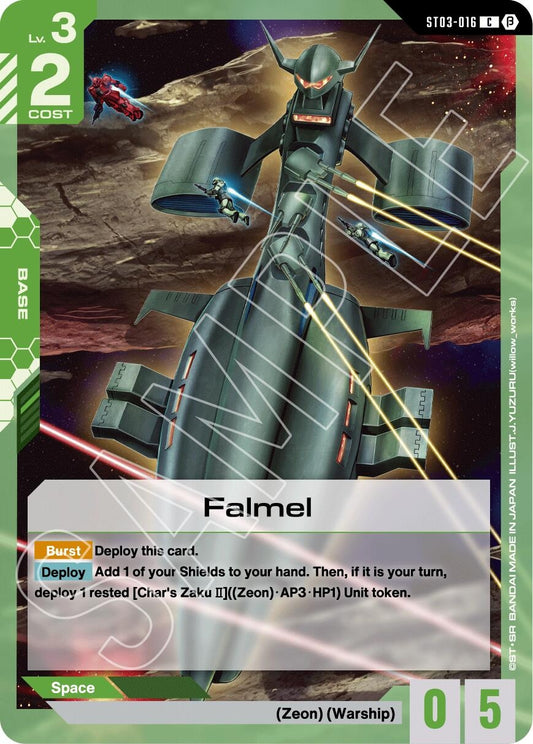 Image for Falmel (ST03-016) (GD01_b) - Gundam Card Game