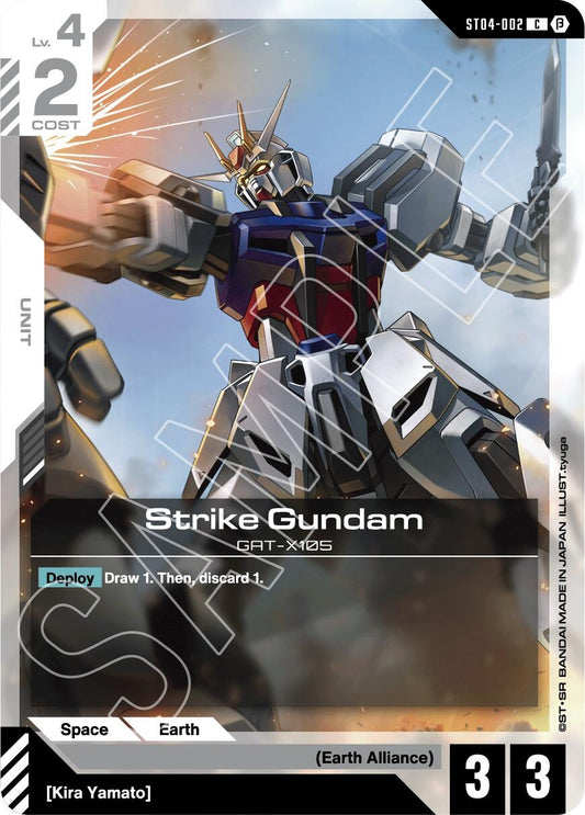 Image for Strike Gundam (ST04-002) (GD01_b) - Gundam Card Game